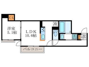 Ｄ－ＲＯＯＭ桂川の物件間取画像